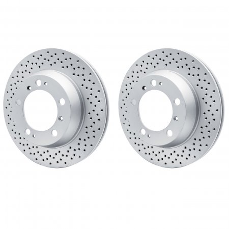 Dynamic Friction Hi-Carbon GeoCoated Brake Rotor