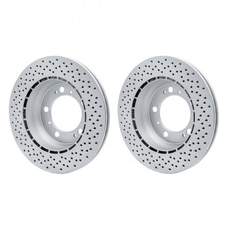 Dynamic Friction Hi-Carbon GeoCoated Brake Rotor