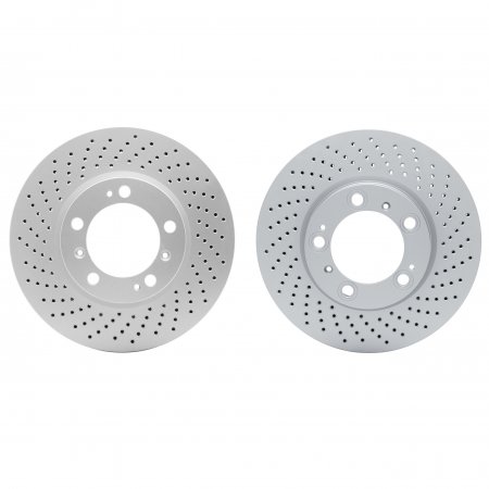 Dynamic Friction Hi-Carbon GeoCoated Brake Rotor