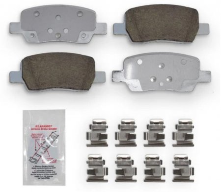 NRS Brakes NS2381 - Premium Galvanized Disc Brake Pad Set