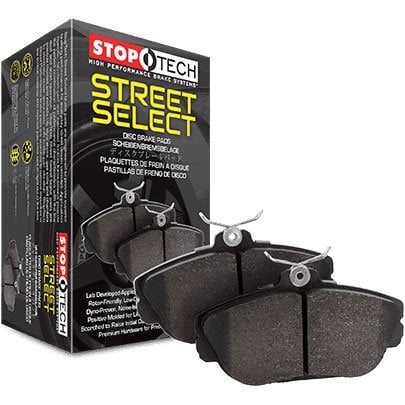 Stoptech 305.08650 - Street Select Disc Brake Pad Set, with Hardware, 2-Wheel Set
