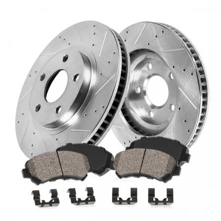 Callahan Drilled/Slotted Rotor and Pad Kit