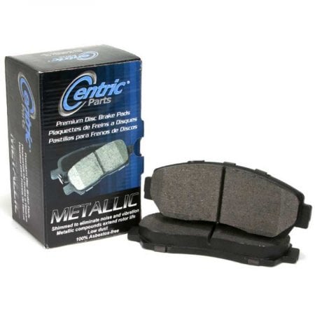 Centric 300.02870 - Premium Semi-Metallic Brake Pads With Shims, 2 Wheel Set
