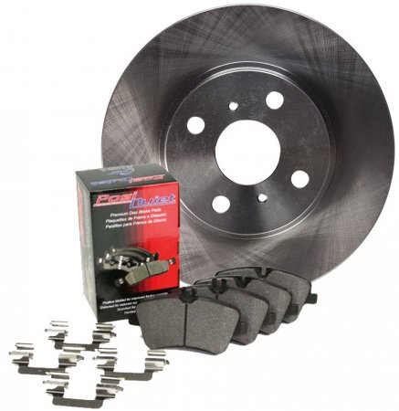 Centric OE Plus Brake Kits - C-TEK Brake Rotors with Posi-Quiet Brake Pads