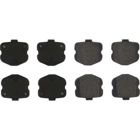 Centric 300.11851 - Premium Semi-Metallic Disc Brake Pad, with Shims, 2-Wheel Set