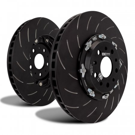 EBC Brakes SG2FC7148 - Racing 2-Piece Floating SG Grooved Brake Rotors (Complete Assembly)