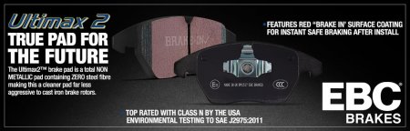 EBC Ultimax Stock Replacement Brake Pads