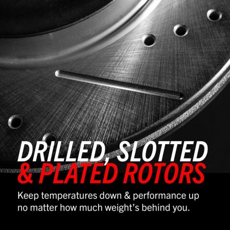PowerStop Z23 Drilled and Slotted Brake Pad, Rotor, and Caliper Kit