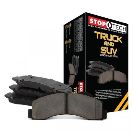 Stoptech 319 version brake pads for towing, HD usage and oversized wheels.