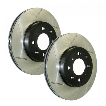 StopTech 939.47503 Street Axle Pack Drilled Rear Brake Kit 