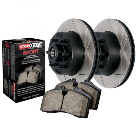 Stoptech Truck and Tow Kit, 126 version Slotted rotors