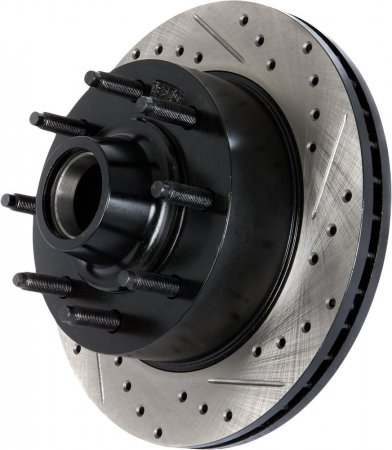 StopTech Drilled-Slotted-Cryo Truck Brake Rotor