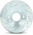 Stoptech 227.62002L - Select Sport Drilled and Slotted Brake Rotor