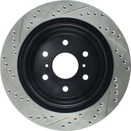 Stoptech 127.66065L - Sport Drilled and Slotted Brake Rotor