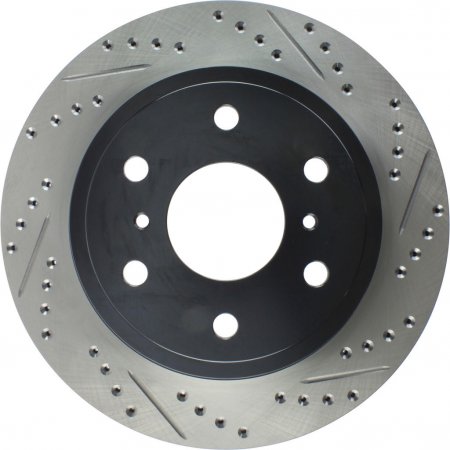 Stoptech 127.66065L - Sport Drilled and Slotted Brake Rotor