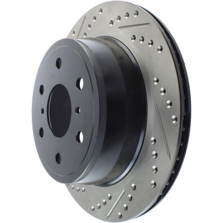 Stoptech 127.66065R - Sport Drilled and Slotted Brake Rotor