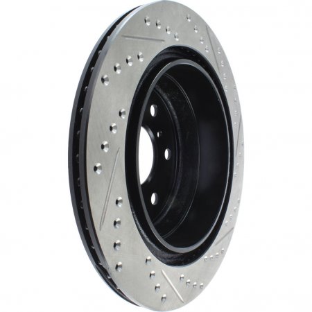 Stoptech 127.66065R - Sport Drilled and Slotted Brake Rotor
