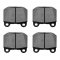 APP APP.309.09610 - Sport Brake Pads with Shims and Hardware, 2 Wheel Set