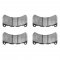 APP APP.309.13650 - Sport Brake Pads with Shims and Hardware, 2 Wheel Set