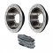 Advanced Performance Slotted Rotors and Pad Kits