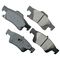 Akebono ACT1498 - ProACT Ultra Premium Ceramic Disc Brake Pad Set, 2-Wheel Set