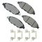 Akebono ACT1649 - ProACT Ultra Premium Ceramic Disc Brake Pad Set, 2-Wheel Set
