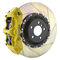 Brembo 1N3.9001A5 - Brake Kit, GT Series, Slotted Type 3 380mm x 34mm 2-Piece Rotor, Monobloc 6-Piston Yellow Caliper