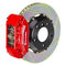 Brembo 1B2.7013A2 - Brake Kit, GT Series, Slotted 332mm x 32mm 2-Piece Rotor, 4-Piston Red Caliper