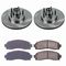 Callahan Plain Rotor and Pad Kit