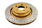 DBA DBA2445X - Drilled and Slotted Street XS Gold Brake Rotor, Sold Individually