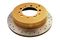 DBA DBA2723X - Drilled and Slotted Street XS Gold Brake Rotor with Kangaroo Paw Vanes