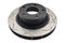 DBA DBA4040S - Slotted 4000 Series T3 Black Brake Rotor with Kangaroo Paw Vanes, Sold Individually
