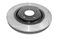 DBA DBA418S - Slotted Street T2 Uncoated Brake Rotor with Kangaroo Paw Vanes, Sold Individually