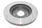 DBA DBA42010S - Slotted 4000 Series T3 Black Brake Rotor with Kangaroo Paw Vanes, Sold Individually