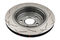DBA DBA42029S - Slotted 4000 Series T3 Black Brake Rotor with Kangaroo Paw Vanes, Sold Individually