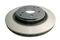 DBA DBA42031 - Smooth-Plain 4000 Series Black Brake Rotor with Kangaroo Paw Vanes, Sold Individually