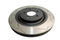 DBA DBA42124S - Slotted 4000 Series T3 Black Brake Rotor with Kangaroo Paw Vanes, Sold Individually