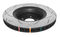DBA DBA42164S - Slotted 4000 Series T3 Black Brake Rotor with Kangaroo Paw Vanes, Sold Individually