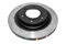 DBA DBA42216S - Slotted 4000 Series T3 Black Brake Rotor with Kangaroo Paw Vanes, Sold Individually
