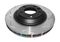 DBA DBA42246S - Slotted 4000 Series T3 Black Brake Rotor with Kangaroo Paw Vanes, Sold Individually