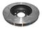 DBA DBA42246S - Slotted 4000 Series T3 Black Brake Rotor with Kangaroo Paw Vanes, Sold Individually