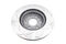 DBA DBA42332S - Slotted 4000 Series T3 Black Brake Rotor with Kangaroo Paw Vanes, Sold Individually