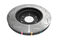 DBA DBA42340S - Slotted 4000 Series T3 Black Brake Rotor with Kangaroo Paw Vanes, Sold Individually