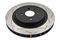DBA DBA42359S - Slotted 4000 Series T3 Black Brake Rotor with Kangaroo Paw Vanes, Sold Individually