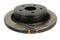DBA DBA42443S - Slotted 4000 Series T3 Black Brake Rotor with Kangaroo Paw Vanes, Sold Individually