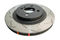 DBA DBA42524S - Slotted 4000 Series T3 Black Brake Rotor with Kangaroo Paw Vanes, Sold Individually
