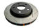 DBA DBA42536S - Slotted 4000 Series T3 Black Brake Rotor with Kangaroo Paw Vanes, Sold Individually