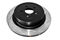 DBA DBA42657S - Slotted 4000 Series T3 Black Brake Rotor with Kangaroo Paw Vanes, Sold Individually