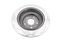 DBA DBA4644S - Slotted 4000 Series T3 Black Brake Rotor, Sold Individually