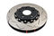 DBA DBA5600BLKS - Slotted 5000 Series T3 Black 2 Piece Brake Rotor, Sold Individually